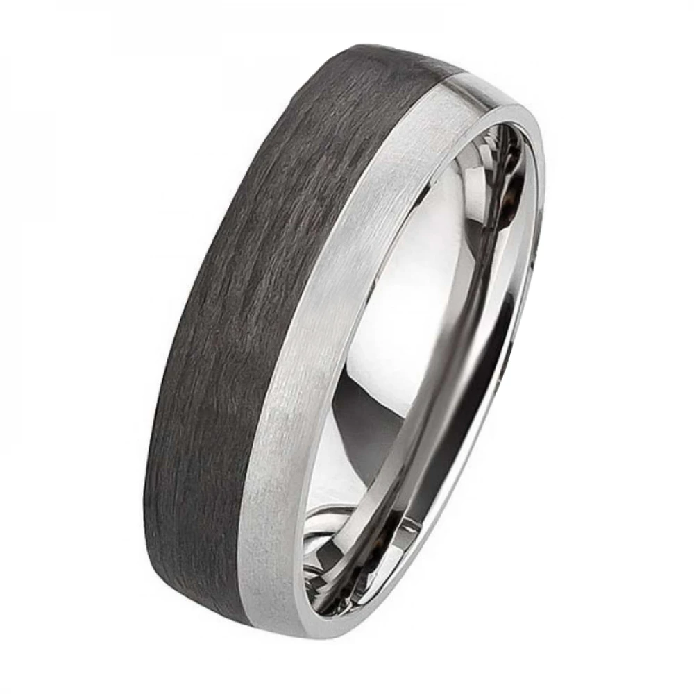 Titan Carbonringe AB3846-AB3847 für modernen Schmuck