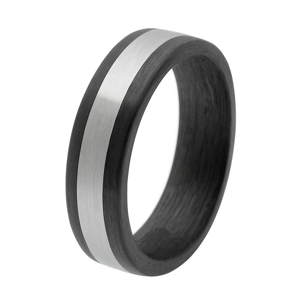 Herrenring Carbonring COR2 – Gratis Gravur inkl.