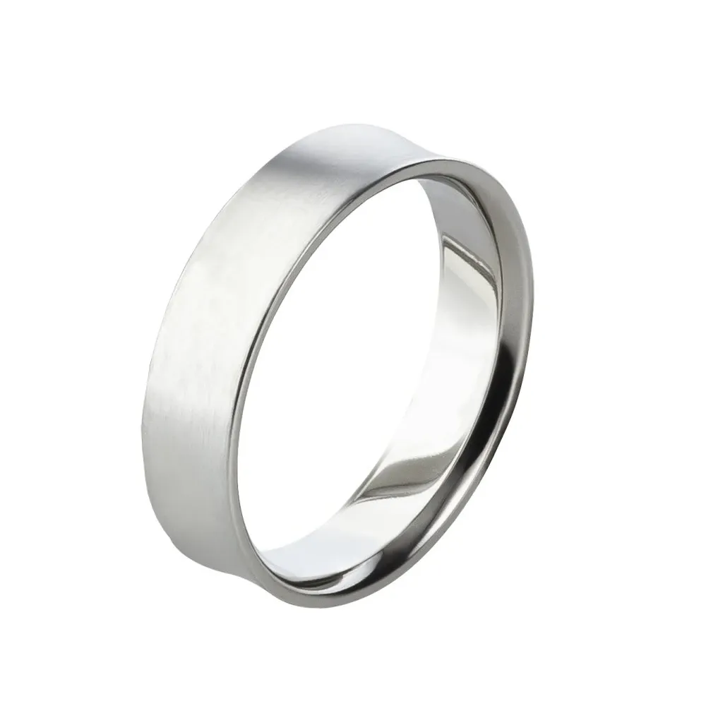 Herrenring MOR85 Massive 5mm breite