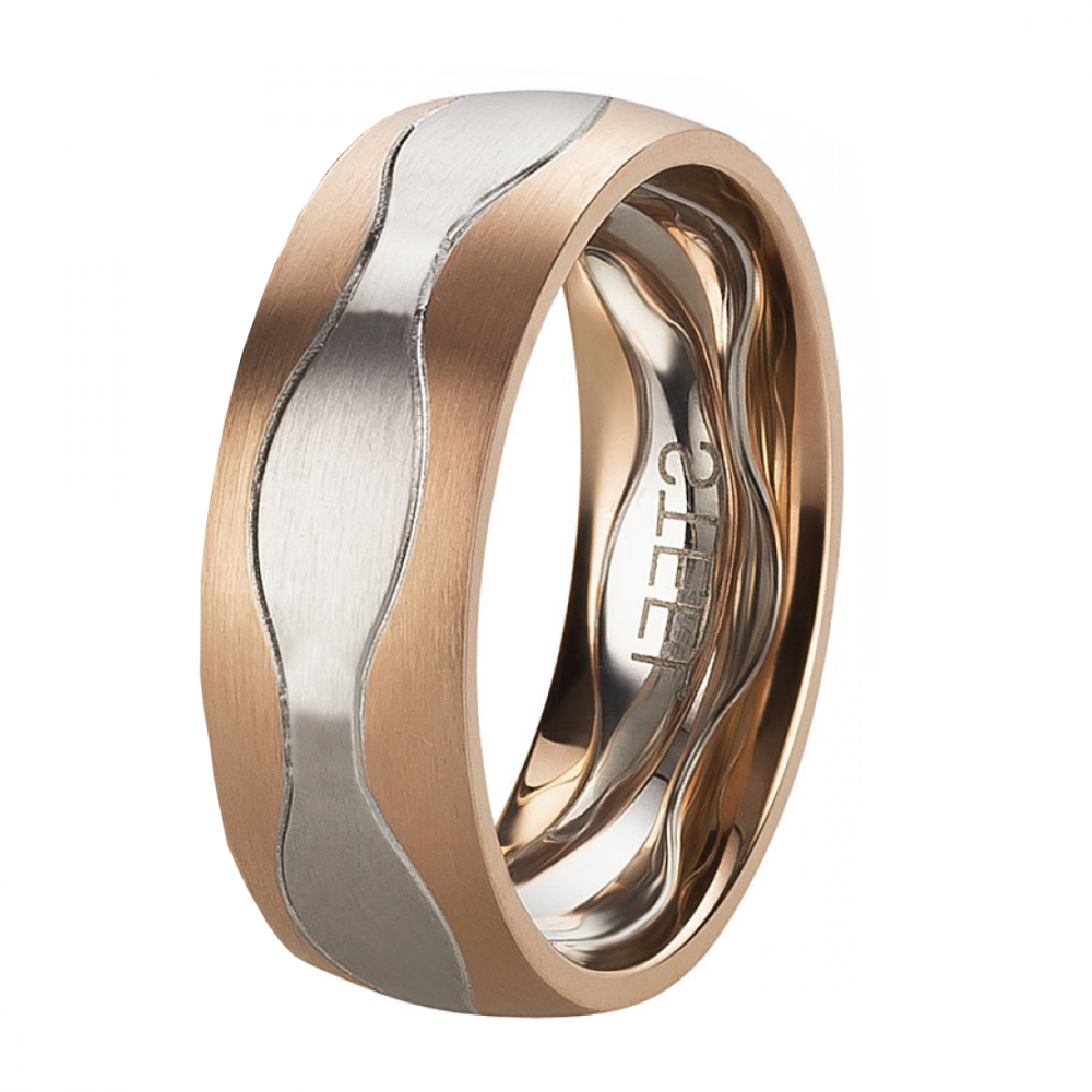 Edelstahlringe für Paare mit Gravur AB3172-AB3173 Edelstahlringe für Paare mit Gravur AB3172-AB3173