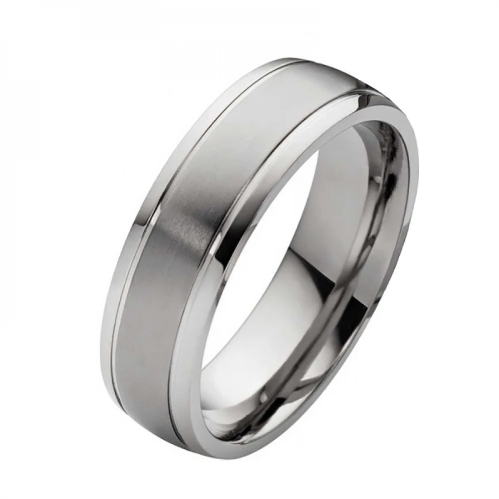 Traumhaft klassisch Titanringe T035 6mm breit Traumhaft klassisch Titanringe T035 6mm breit