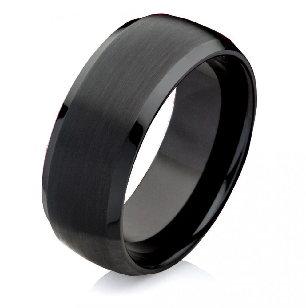Partnerringe Wolframringe PW152 mit Zirkonia Partnerringe Wolframringe PW152 mit Zirkonia