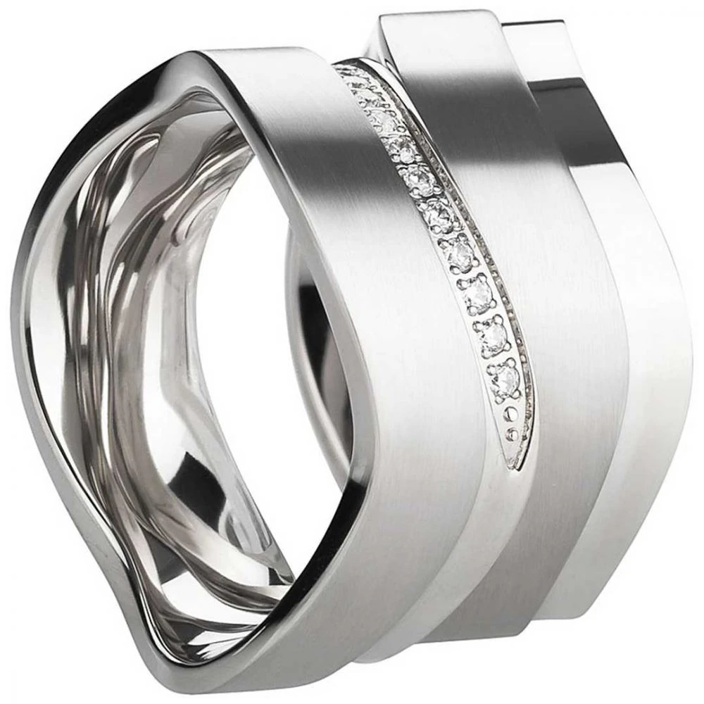 Partnerringe Edelstahl AB3414-AB3415 und Gravur