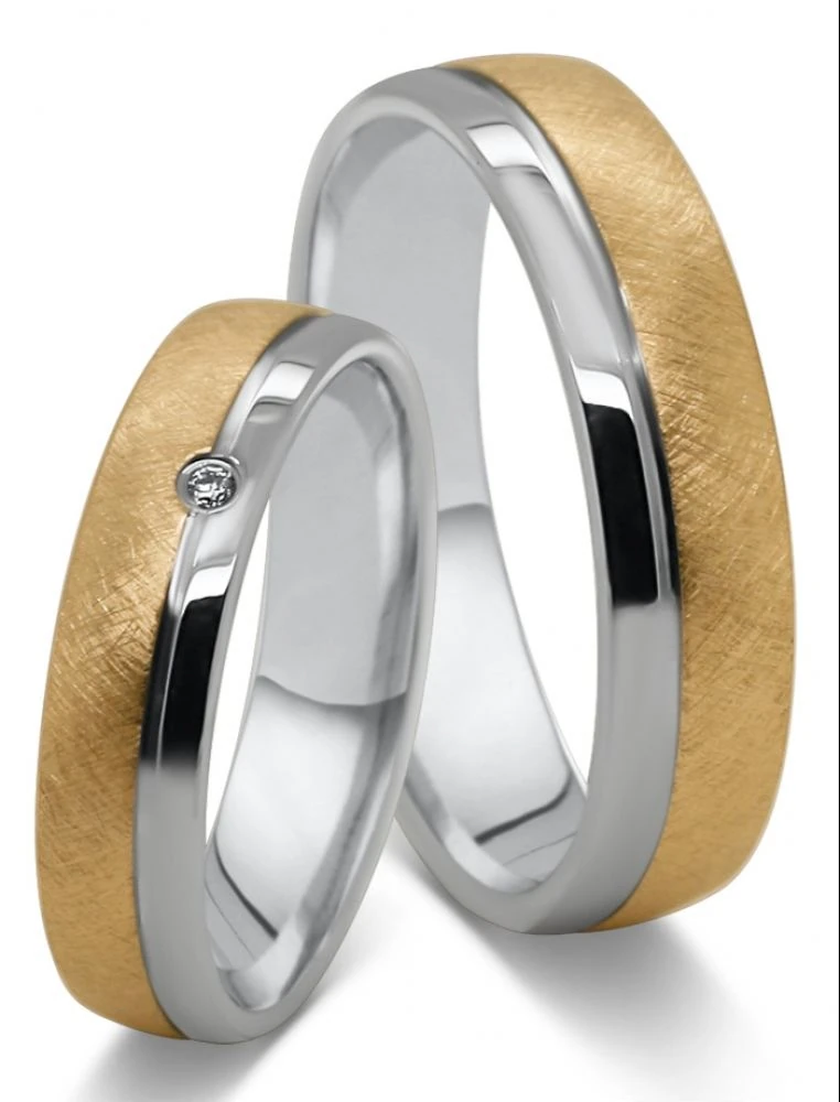Partnerringe Edelstahl AB4788-AB4789