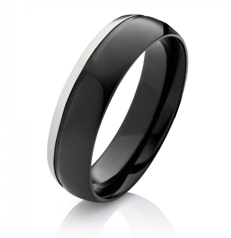 Herrenring Titanring HT030 mit Gravur Herrenring Titanring HT030 mit Gravur