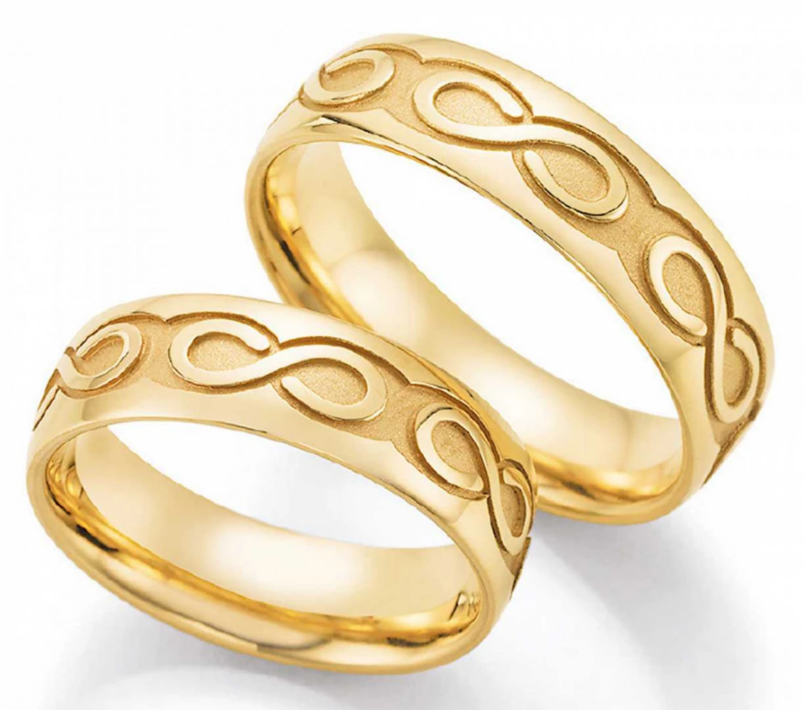 Trauringe aus 333-/ Gold 66/38140-060-66/38140-060 Trauringe aus 333-/ Gold 66/38140-060-66/38140-060