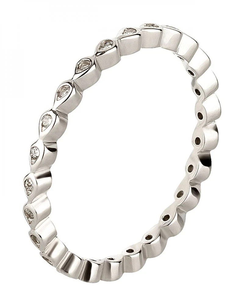 Verlobungsring Damenring SR1710 mit Zirkonias