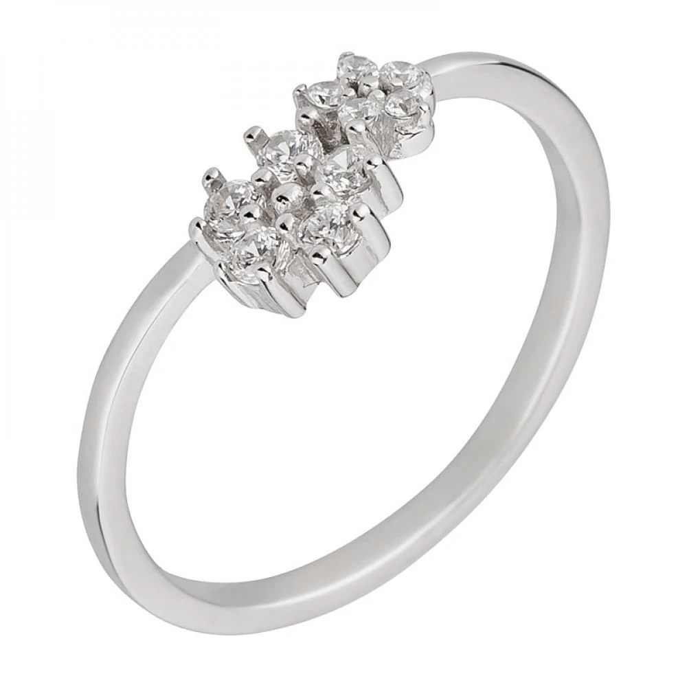 Verlobungsring Damenring SR1428 mit Zirkonias