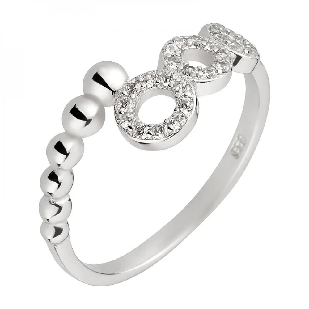 Verlobungsring Damenring CSR1432 mit Zirkonias