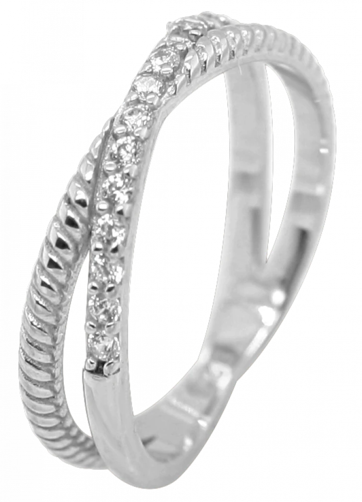 Verlobungsring Damenring SR2376 mit Zirkonias