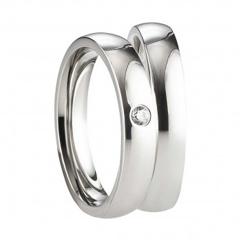 Partnerringe Edelstahl AB3144-AB3145 und Gravur