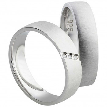 Partnerringe Silberringe SR084-SR085