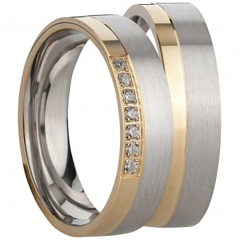 Partnerringe Silberringe SR992-SR993