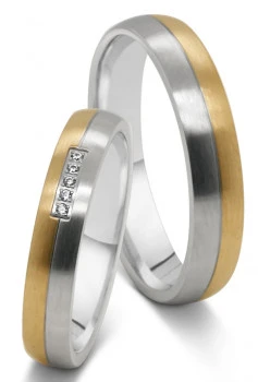 Partnerringe Edelstahl AB4792-AB4793