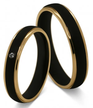 Partnerringe Edelstahl AB4794-AB4795