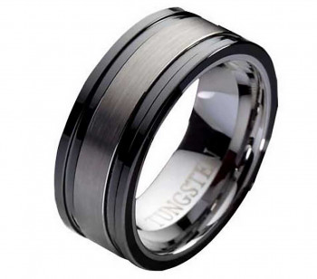 Damenring Wolframring DW106 ohne Stein