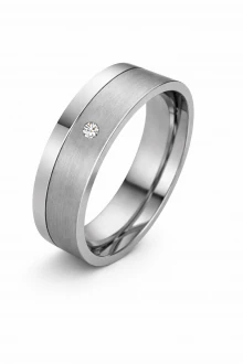 Mobile Preview: Damenring Titan MOR60 6 oder 8mm breit