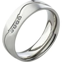 Mobile Preview: Damenring Edelstahl edles Finish AB1758