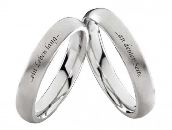 Edelstahlringe E278 mit Außengravur