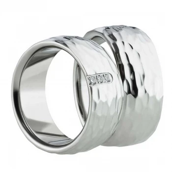 Partnerringe Edelstahl AB1480-AB1481 und Gravur