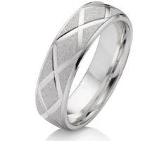 Mobile Preview: Silberring Herren SP49 aus 925 Silber mit Gravur, personalisierbarer Schmuck.