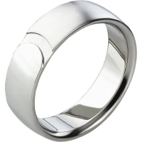 Mobile Preview: Edelstahl Herrenring mit feiner Gravur AB1569