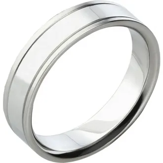 Mobile Preview: Edelstahlring mit Gravur Stein AB1557