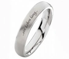 Mobile Preview: Gravierbarer Herrenring E278 mit Außengravur