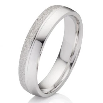 Mobile Preview: Herrenring aus massivem 925 Silber mit Gravur SB42, edler Herrenschmuck.