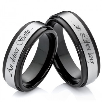 Wolframringe W159 mit Außengravur