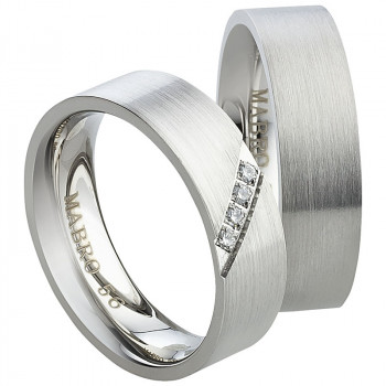 Partnerringe Edelstahl AB1768-AB1769 und Gravur