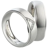 Partnerringe Edelstahl AB1764-AB1765 und Gravur