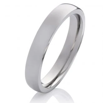 Mobile Preview: Herrenring MOR1 schmaler 4mm breite