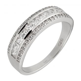 Verlobungsring Damenring CSR1426 mit Zirkonias