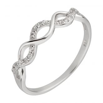 Verlobungsring Damenring CSR1430 mit Zirkonias