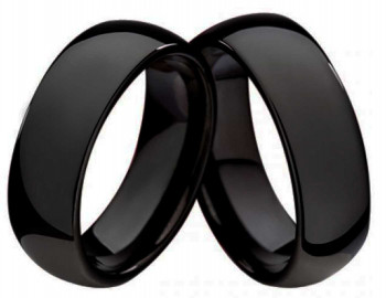 Partnerringe Wolframringe PW153 ohne Stein