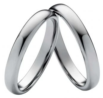 Schmaler, polierter Unisex-Wolframring, glatte Oberfläche, gravurfähig